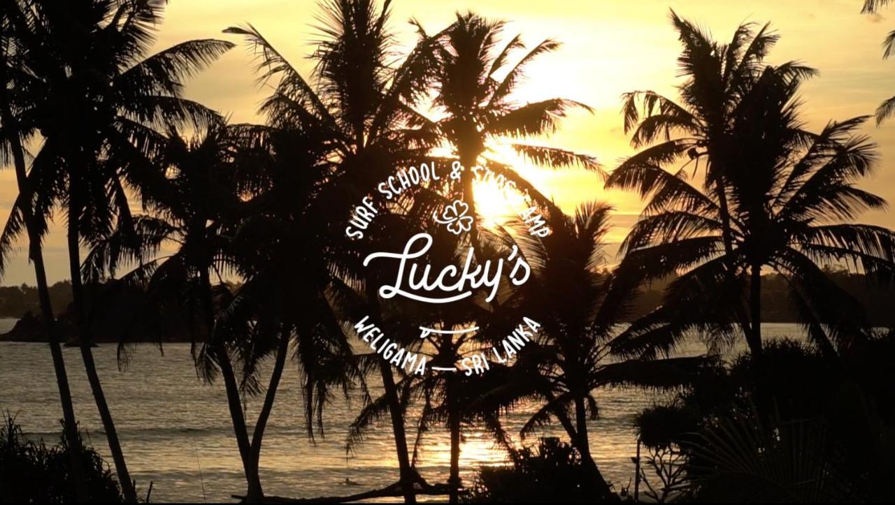 Lucky'S Surf Camp Bed and Breakfast Weligama Buitenkant foto